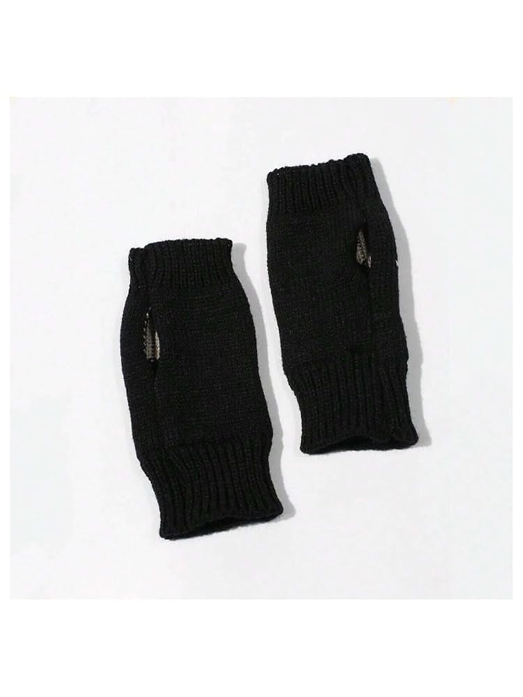 【WTAPS】finger less knit glove WTAPS Gloves military style knitted half-finger gloves font